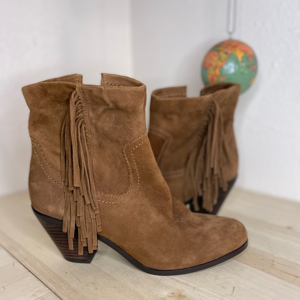 Sam Edelman-Louie fringe booties